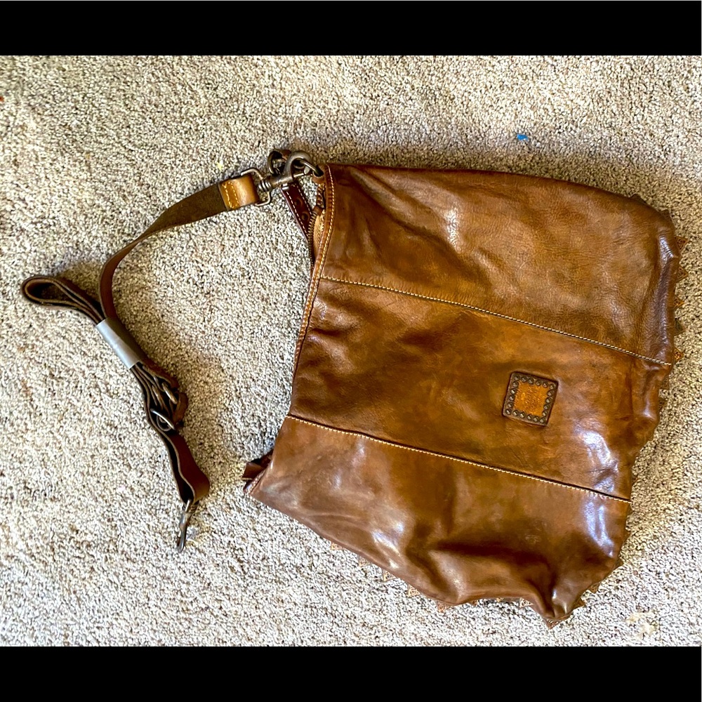 CAMPOMAGGI faux leather studded bag